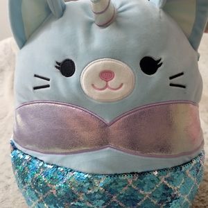 14-inch 💙 Squishmallow 💙 Svetlana Caticorn Mermaid Plush 🎁